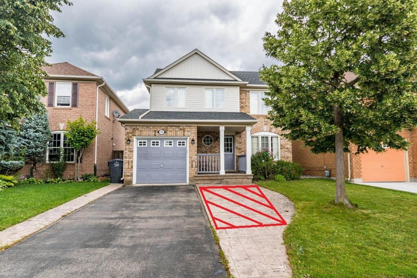 Garden 2 Bedroom Apt - Free Parking Wifi Laundry Workstation Brampton Exteriér fotografie